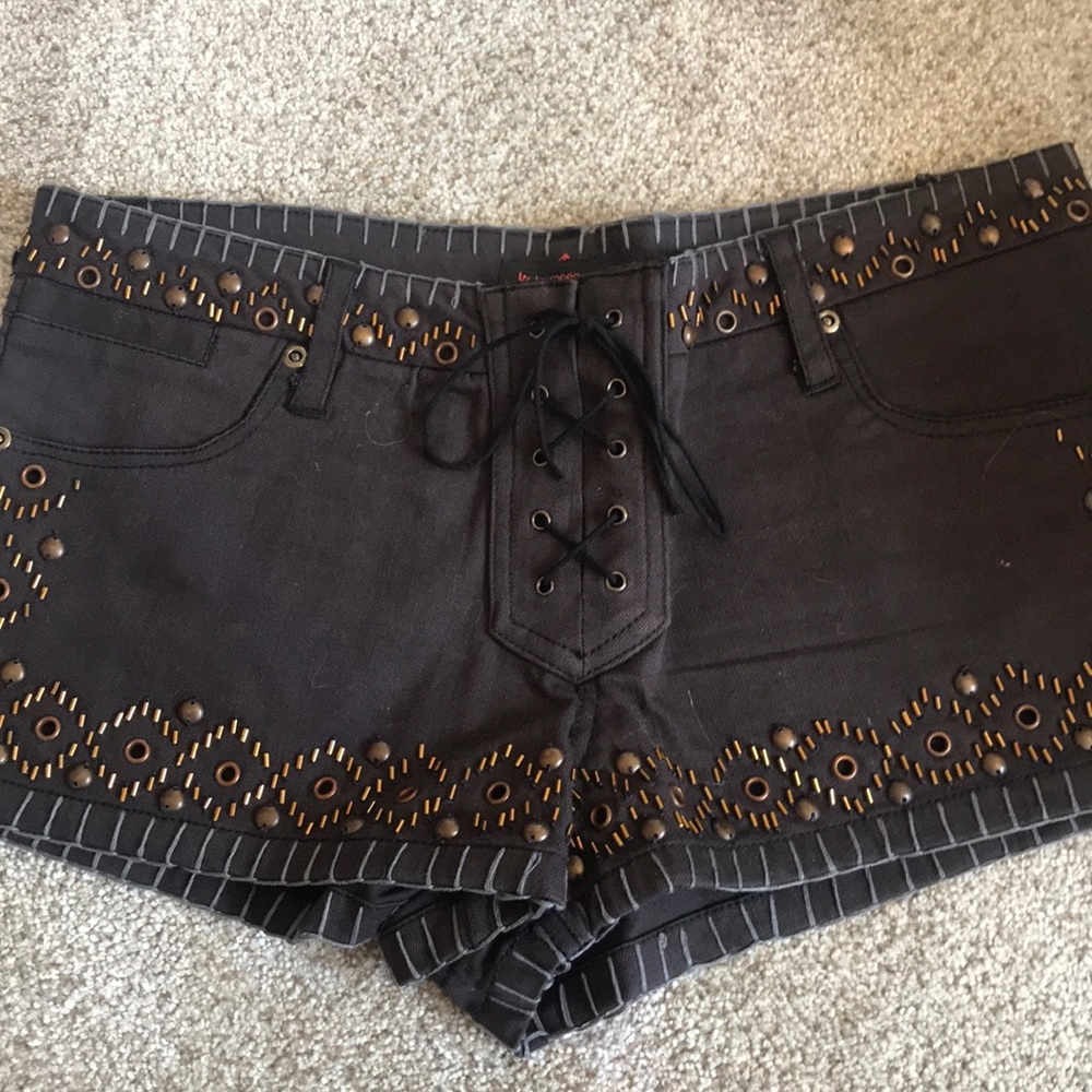 Kate Moss for TopShop Embroidered Lace Shorts